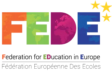Logo FEDE, Federation europeenne des ecoles delivrant les diplomes du PSB