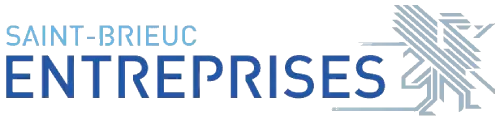 Logo Saint-Brieuc Entreprises, partenaire economique des formations en alternance du PSB
