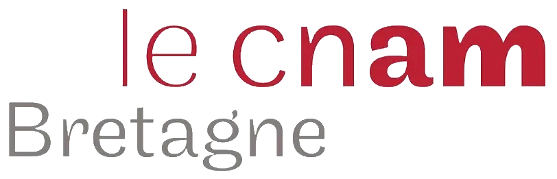 Logo du Cnam Bretagne, partenaire de la formation continue proposee par le PSB