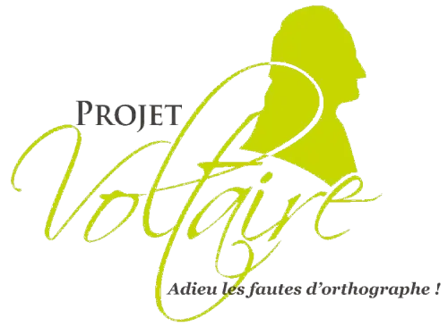Logo Projet Voltaire, certification en orthographe preparee au PSB Saint-Brieuc