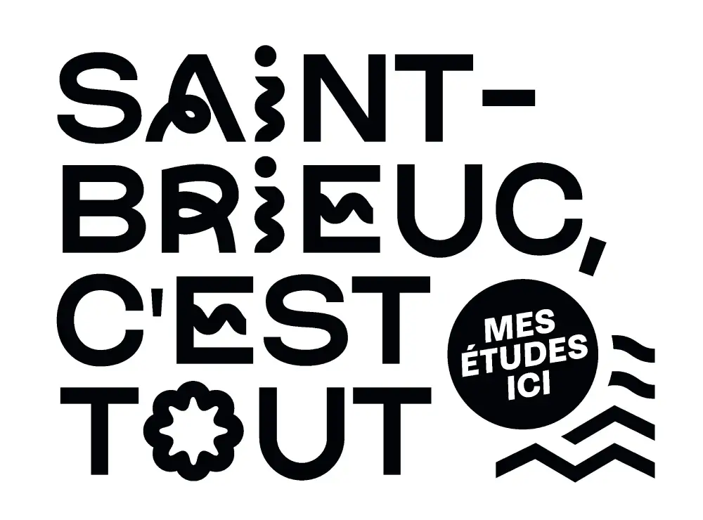 Logo de la ville de Saint-Brieuc, partenaire territorial du PSB