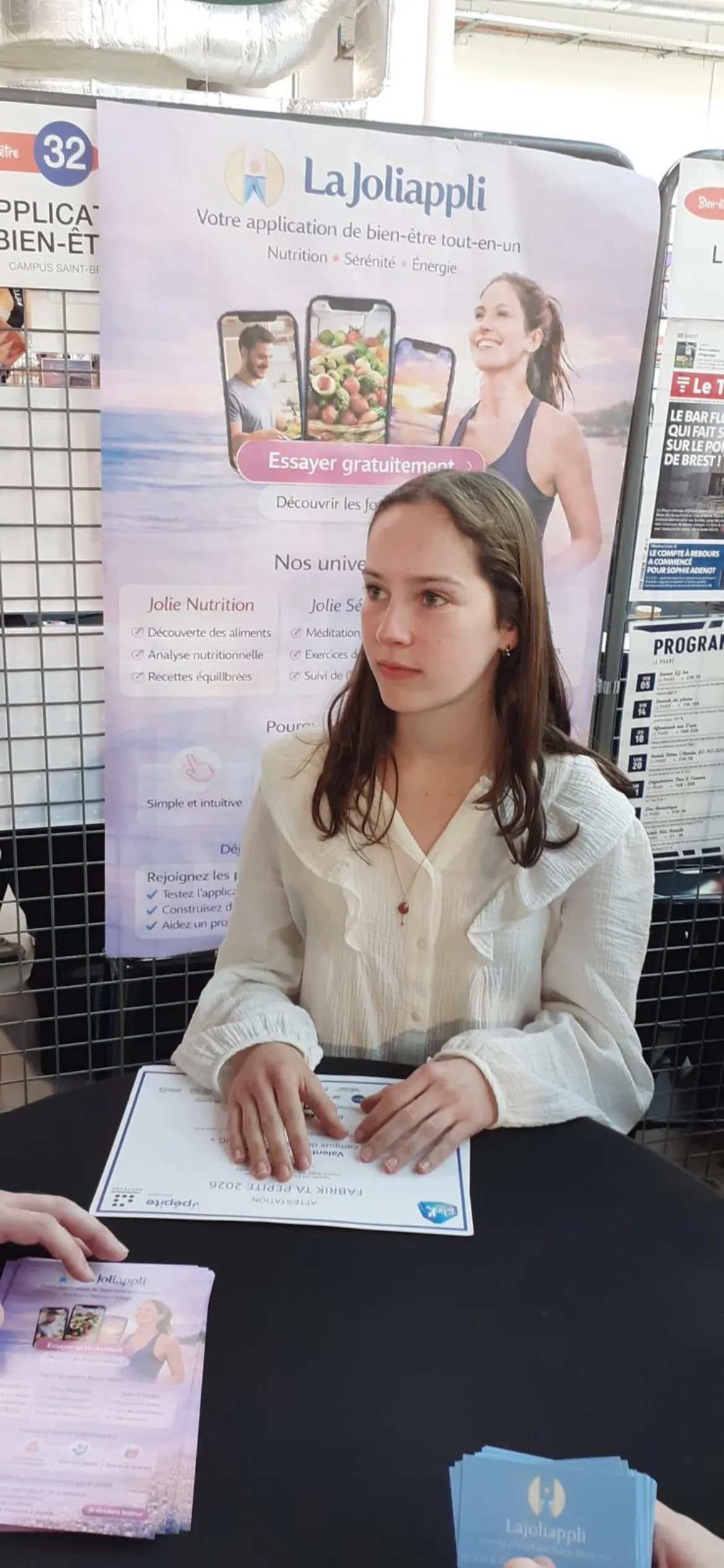 Valentine en finale de « Fabrik ta pépite »